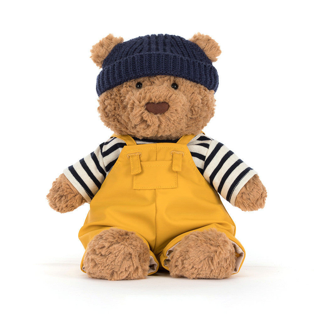 Jellycat Bartholomew Bear Seafarer Outfit Nautical Stuffed Plush Toy