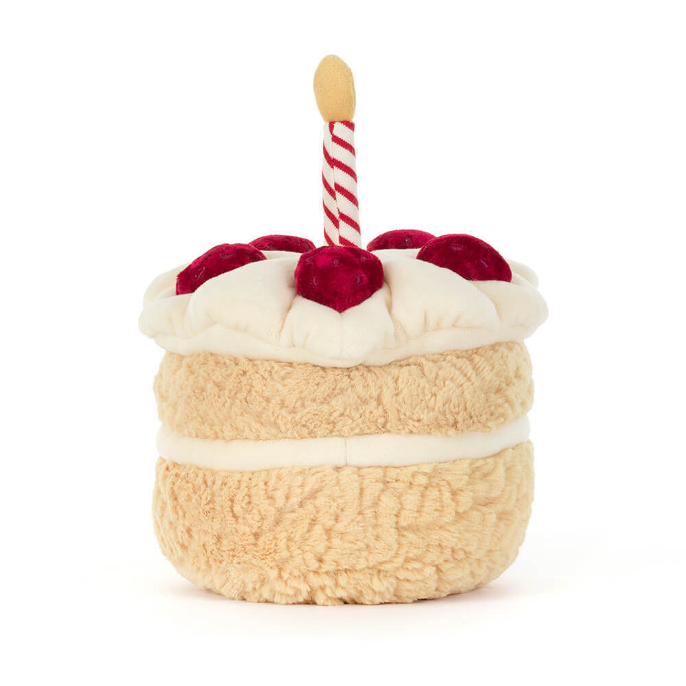 Jellycat Amuseables Birthday Cake Plush Toy Stuffed Animal