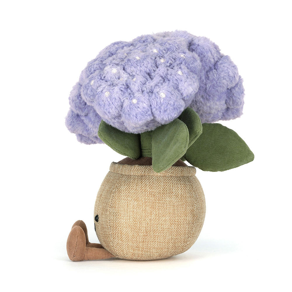 Jellycat Amuseables Hydrangea Plush Toy Soft Stuffed Floral Decorative Character
