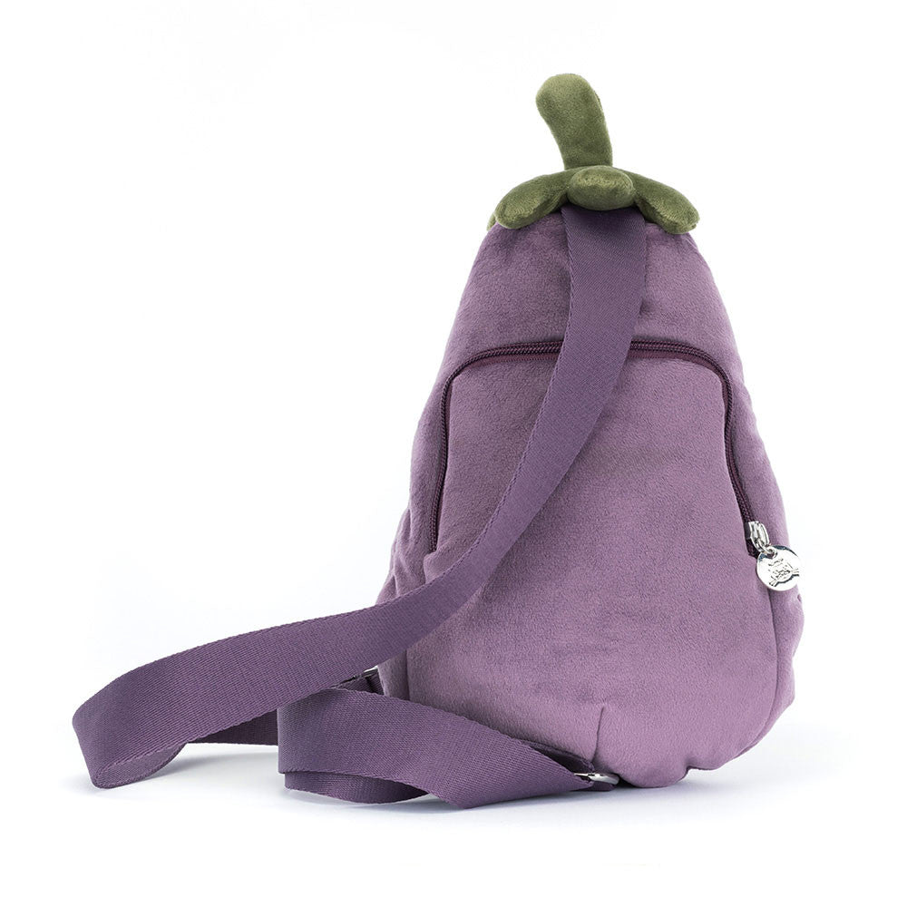 Jellycat Amuseables Aubergine Bum Bag Hands-Free Adjustable Strap
