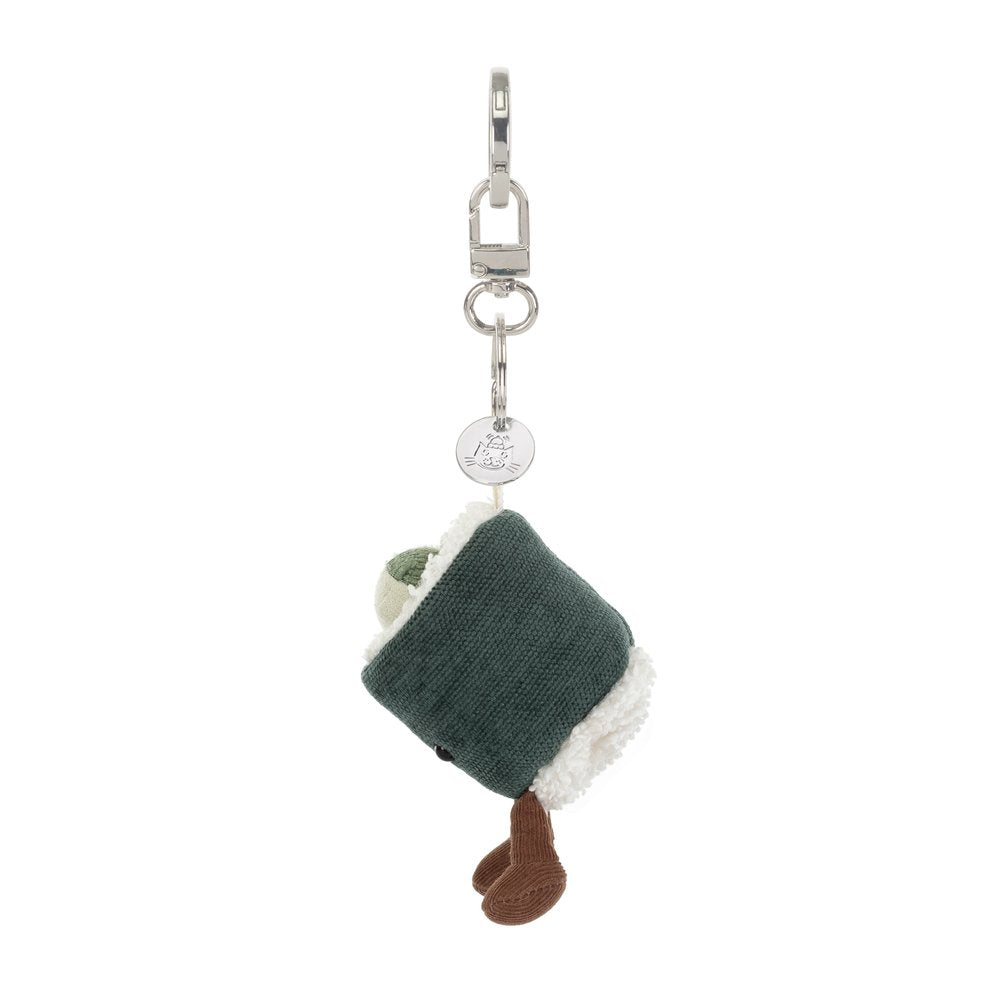 Jellycat Amuseables Hosomaki Bag Charm Plush Sushi Accessory
