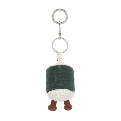 Jellycat Amuseables Hosomaki Bag Charm Plush Sushi Accessory
