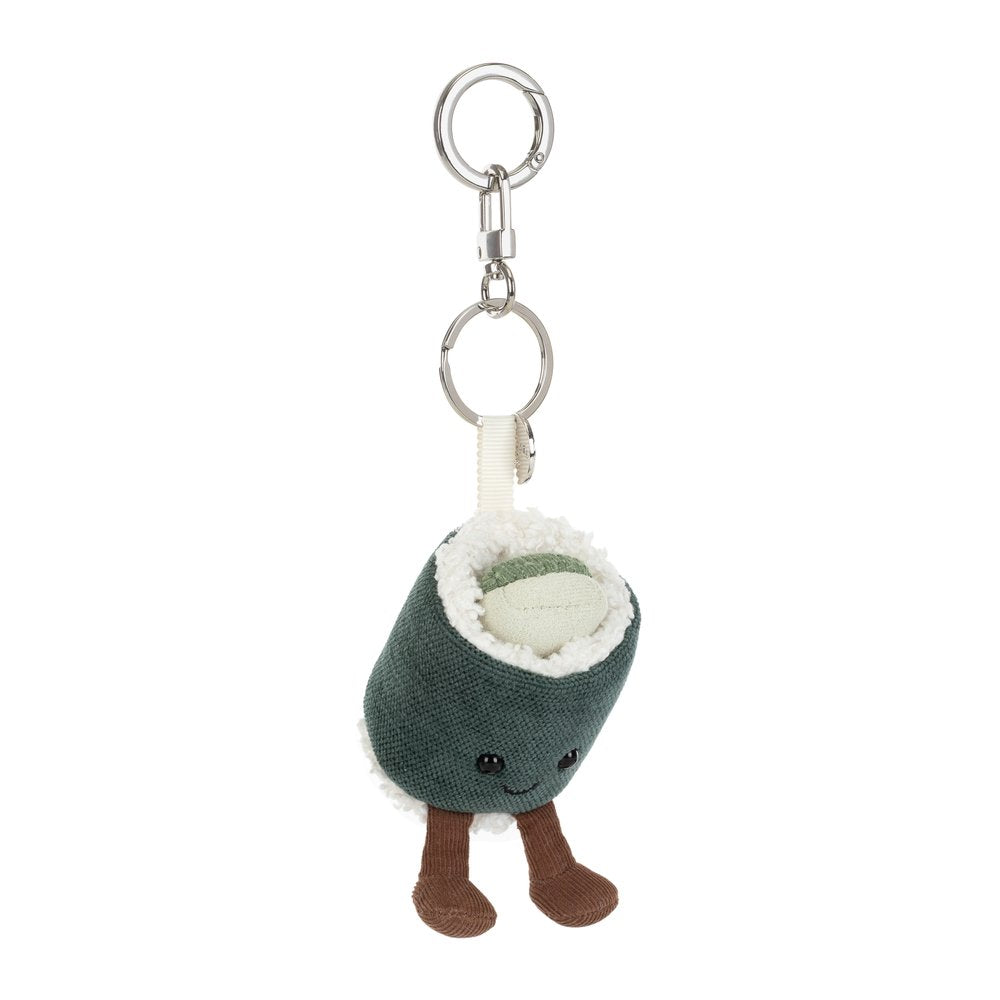 Jellycat Amuseables Hosomaki Bag Charm Plush Sushi Accessory