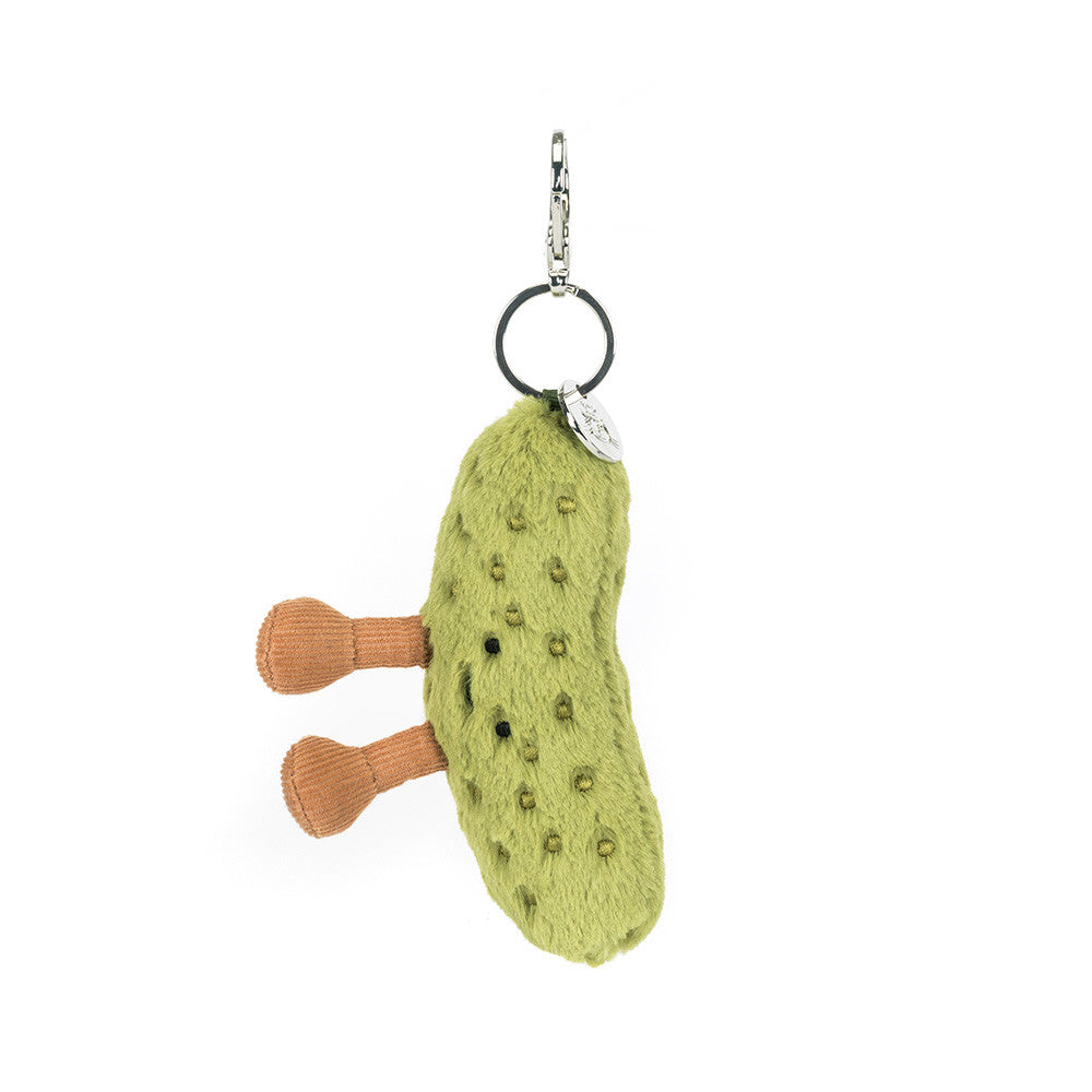 Jellycat Amuseables Pickle Bag Charm Green