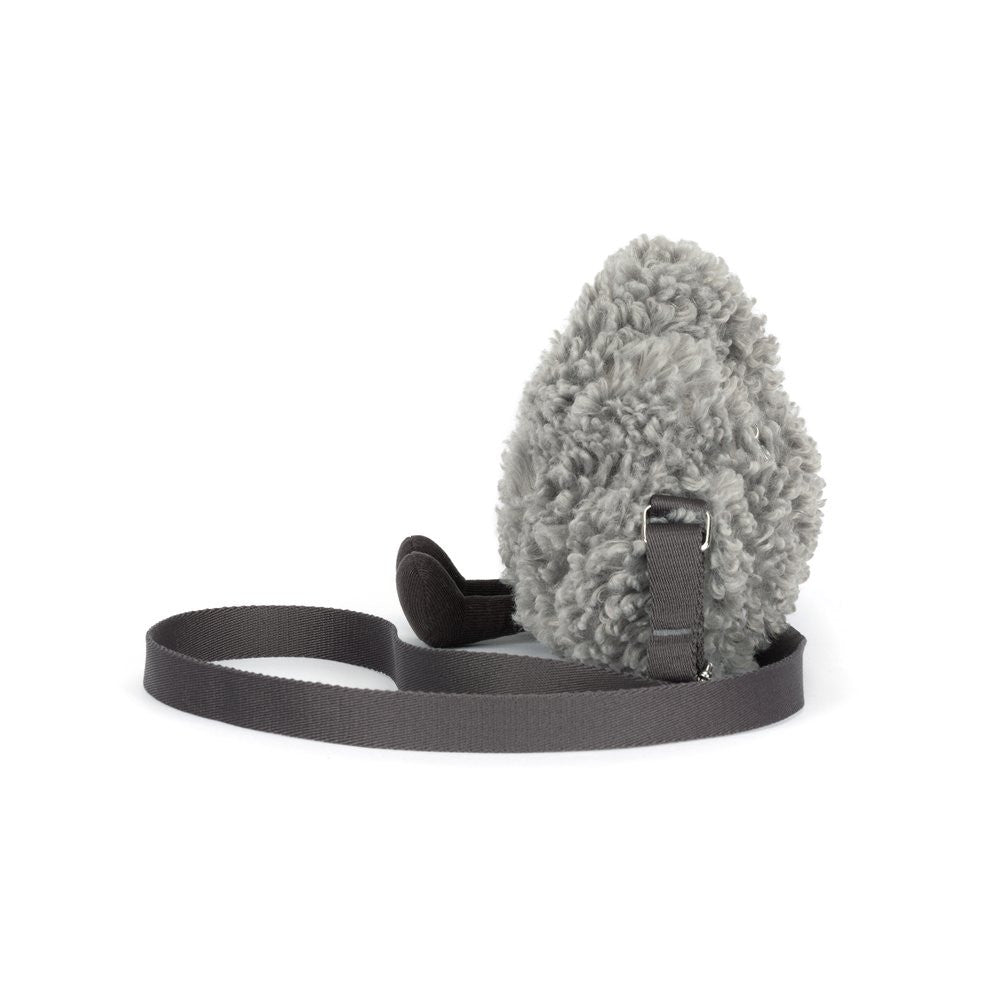 Jellycat Amuseables Cirrus Storm Cloud Shoulder Bag Grey