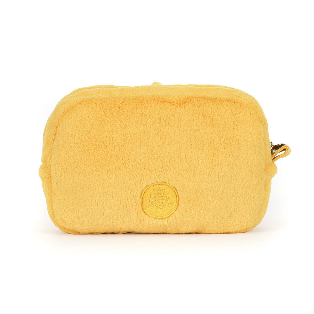 Jellycat Amuseables Sun Pouch Yellow Zip Top Plush Accessory