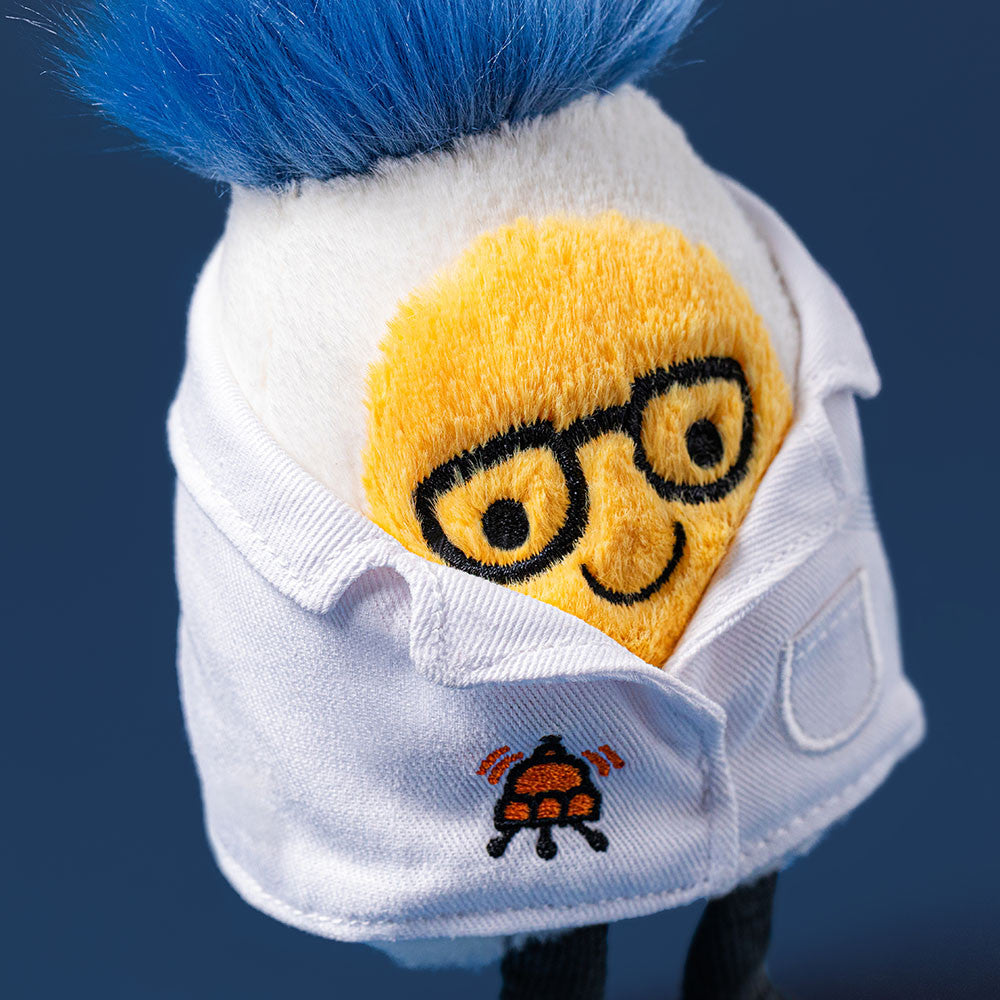 Jellycat Amuseables Boiled Egg Scientist Plush Toy 14cm