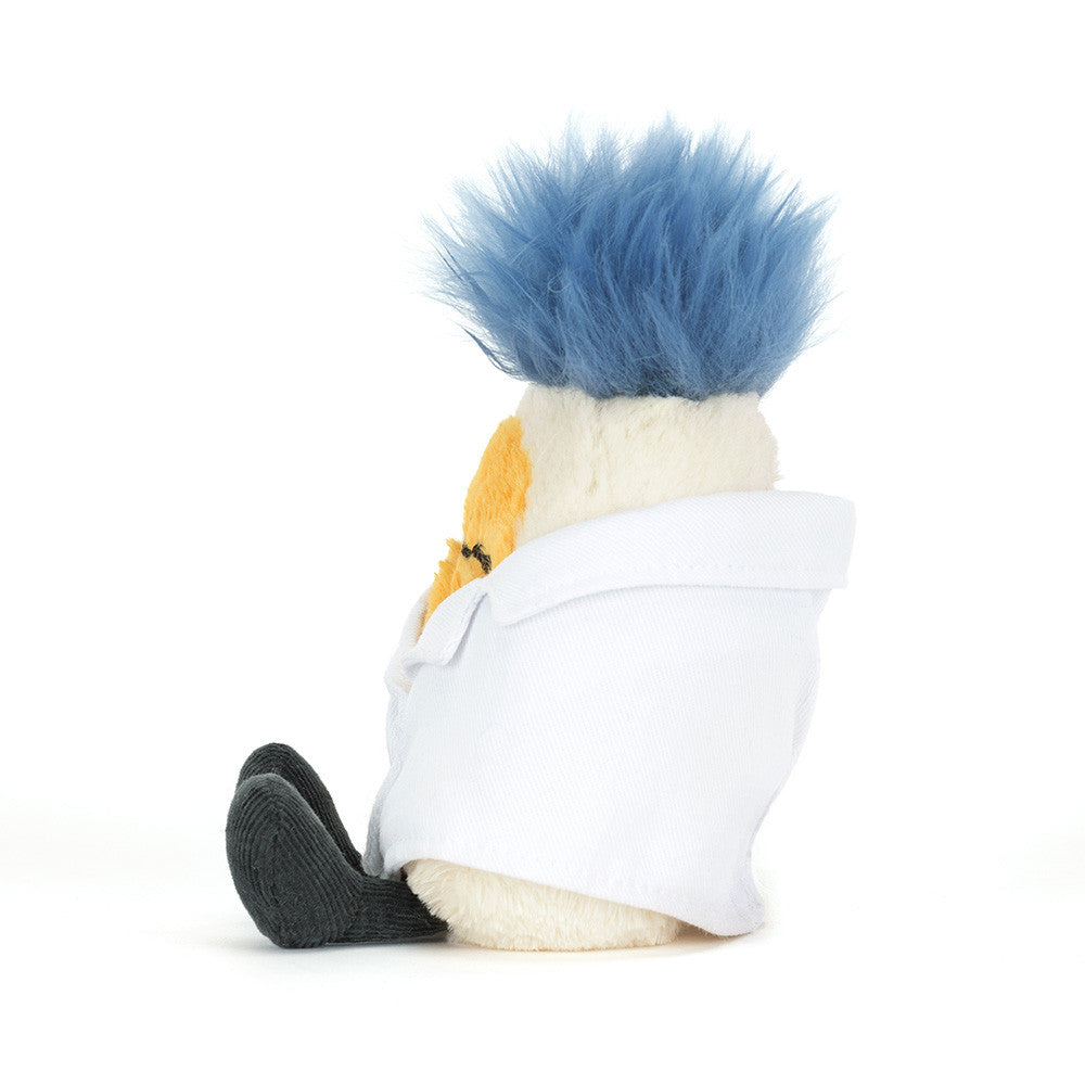 Jellycat Amuseables Boiled Egg Scientist Plush Toy 14cm