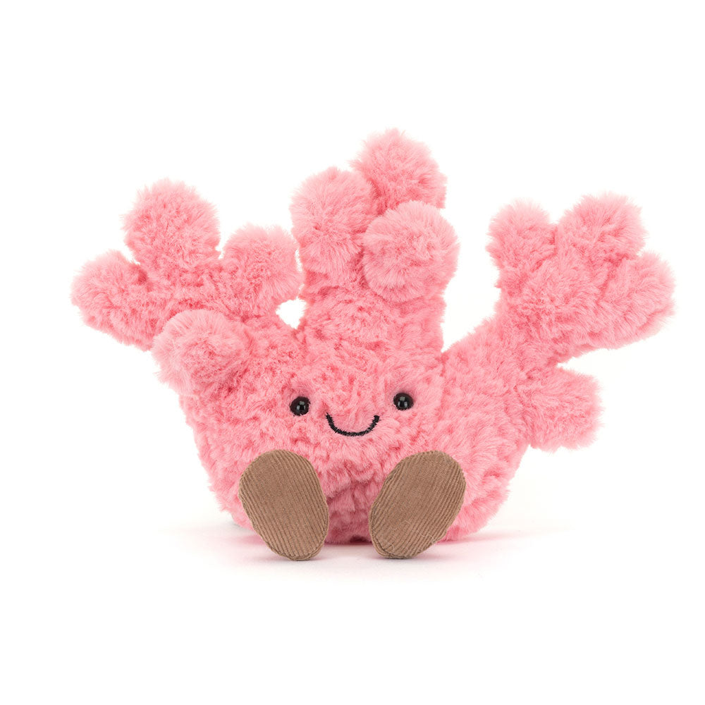 Jellycat Amuseables Coral Plush Toy Soft Stuffed Animal