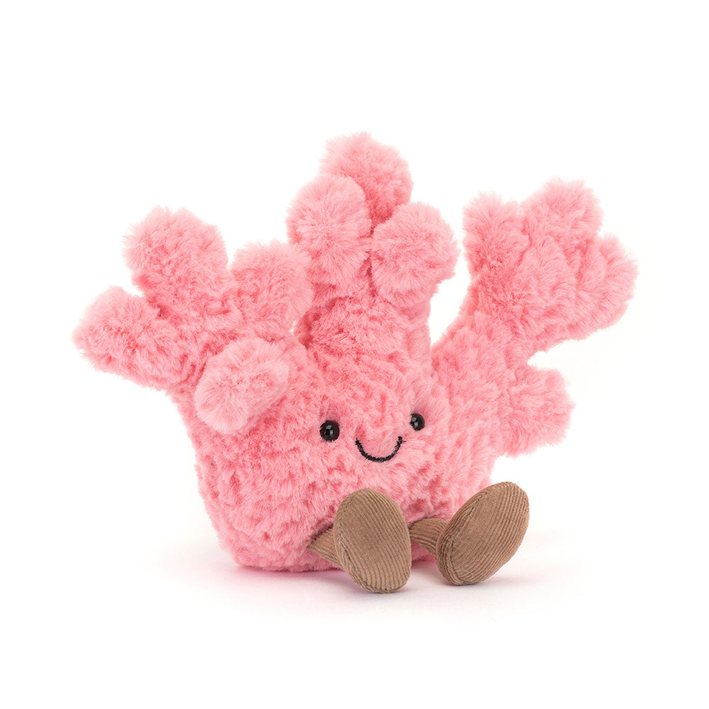 Jellycat Amuseables Coral Plush Toy Soft Stuffed Animal