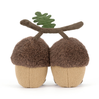 Jellycat Amuseables Ort & Tum Acorns Plush Stuffed Toy