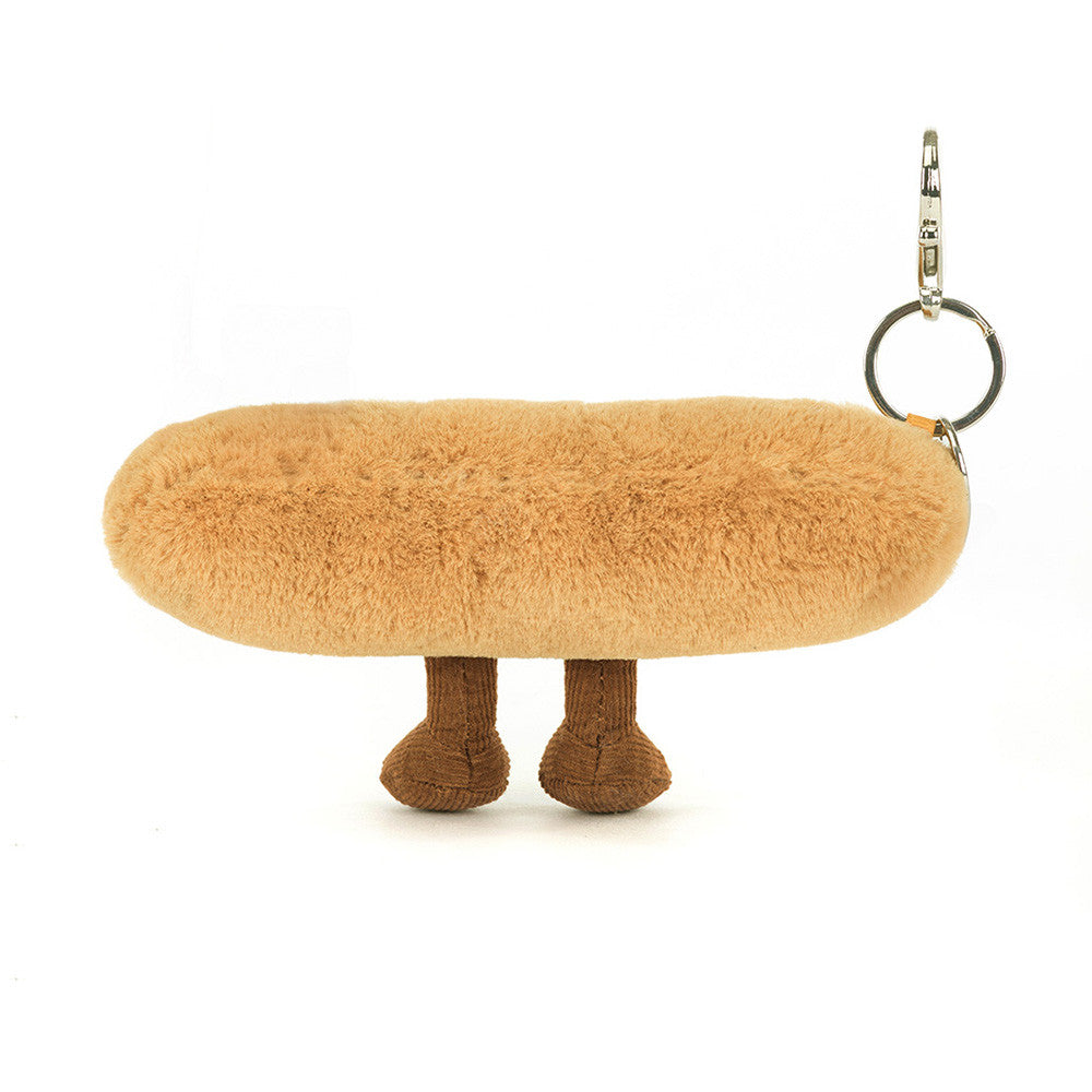 Jellycat Amuseables Baguette Bag Charm Plush Soft Toy Accessory