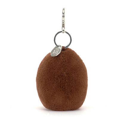 Jellycat Amuseables Coffee Bean Bag Charm Plush Accessory