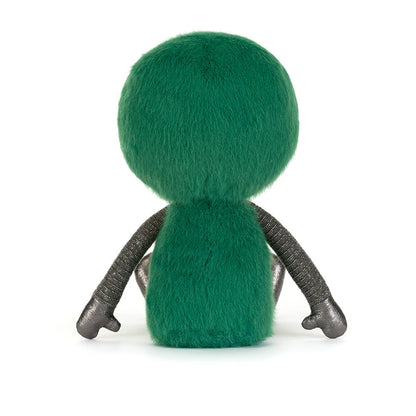 Jellycat Zyllan Alien Soft Plush Toy Galactic Green