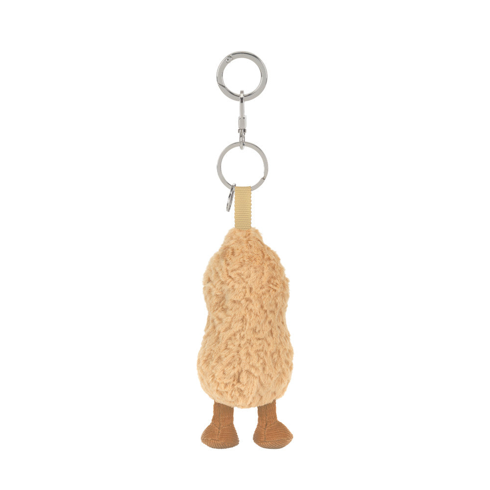 Jellycat Amuseables Peanut Bag Charm Soft Plush Toy Accessory
