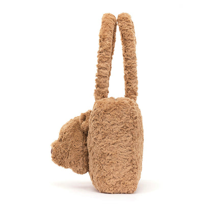 Jellycat Bartholomew Bear Tote Bag Soft Plush Everyday Accessory