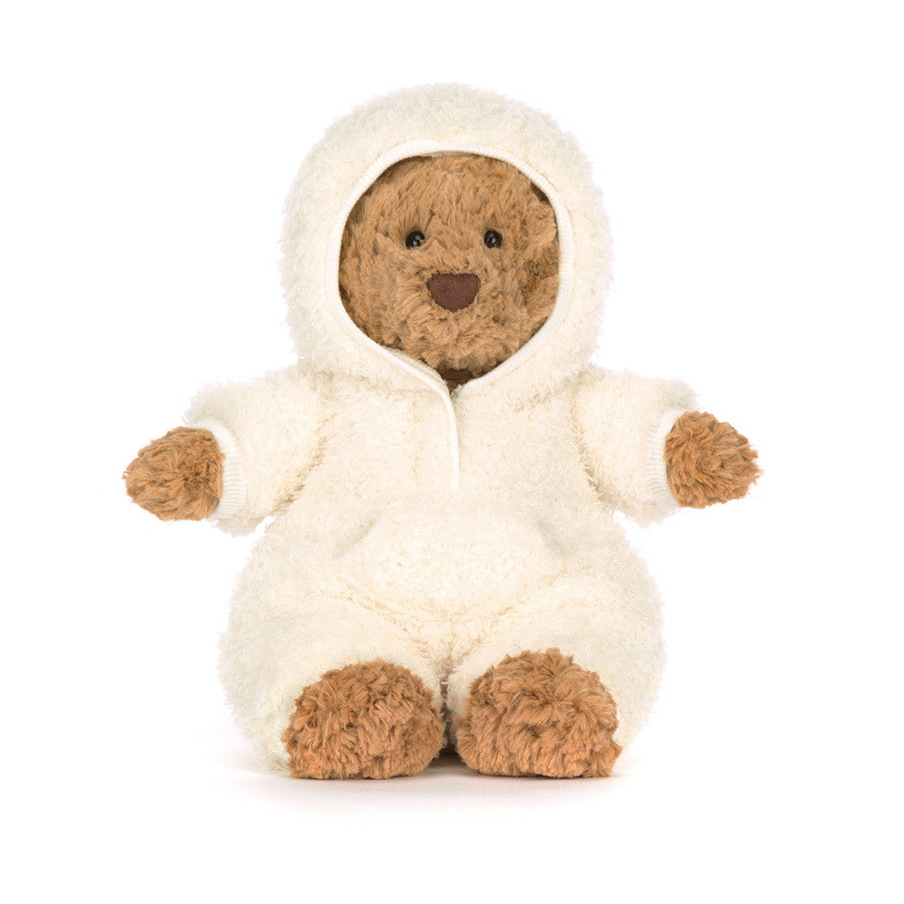 Jellycat Bartholomew Bear Soft Plush Toy All-in-one Outfit