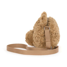 Jellycat Bartholomew Bear Small Shoulder Bag Brown Plush