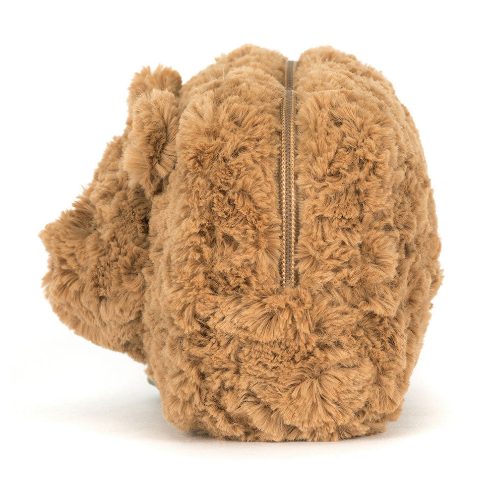 Jellycat Bartholomew Bear Pouch Soft Plush Storage Bag