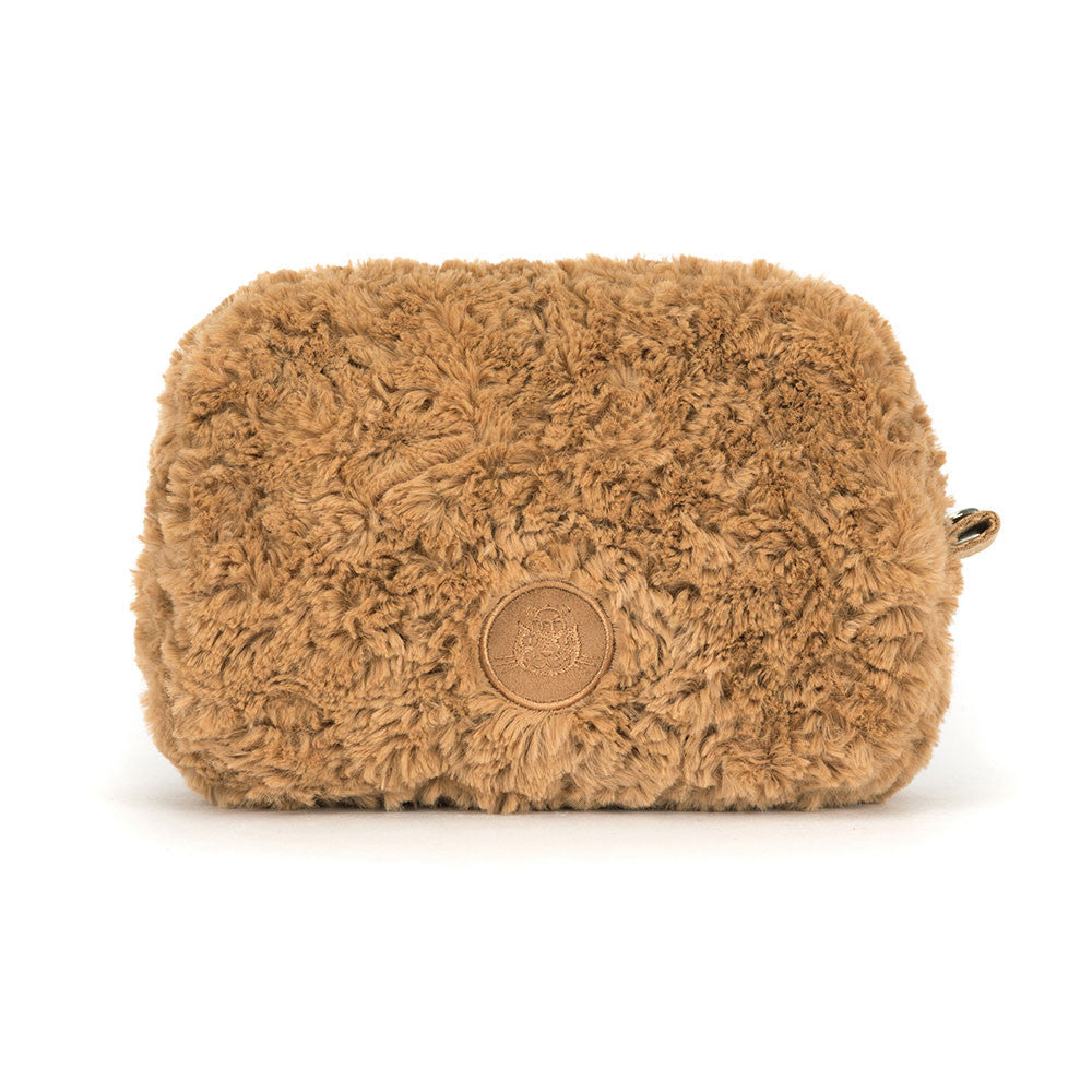 Jellycat Bartholomew Bear Pouch Soft Plush Storage Bag