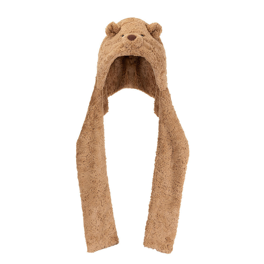 Bartholomew Bear Bundlesnug Hood Scarf Hybrid Cozy Accessory