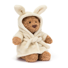 Jellycat Bartholomew Bear Bathrobe Outfit Plush Toy Removable Robe