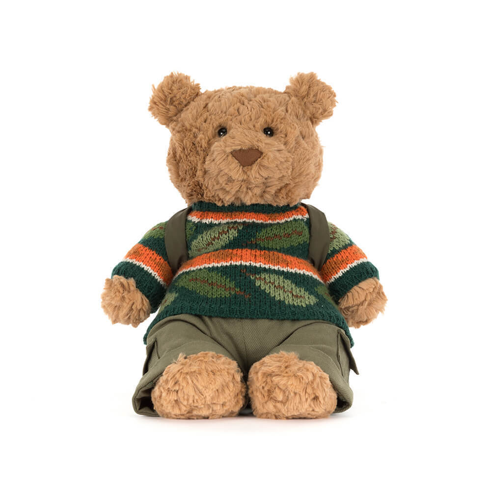 Jellycat Bartholomew Bear Hiking Outfit Plush Toy