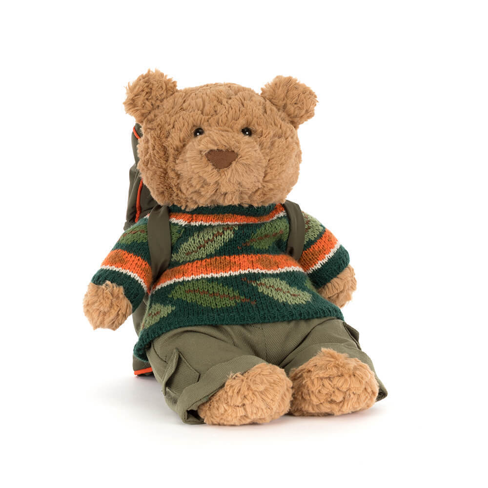 Jellycat Bartholomew Bear Hiking Outfit Plush Stuffed Toy