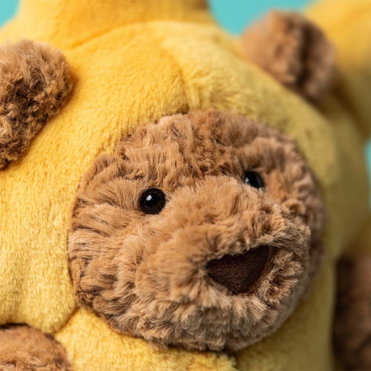 Jellycat Bartholomew Bear Sun Outfit Sitting Plush Toy