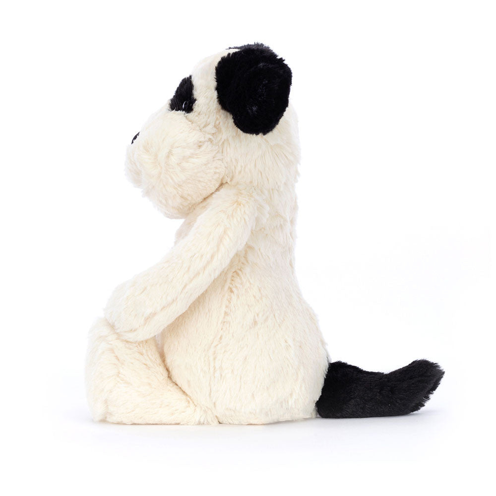 Jellycat Bashful Black & Cream Puppy Plush Toy