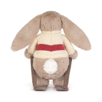 Jellycat Bashful Bunny Gold Medal Ski Outfit Plush Toy