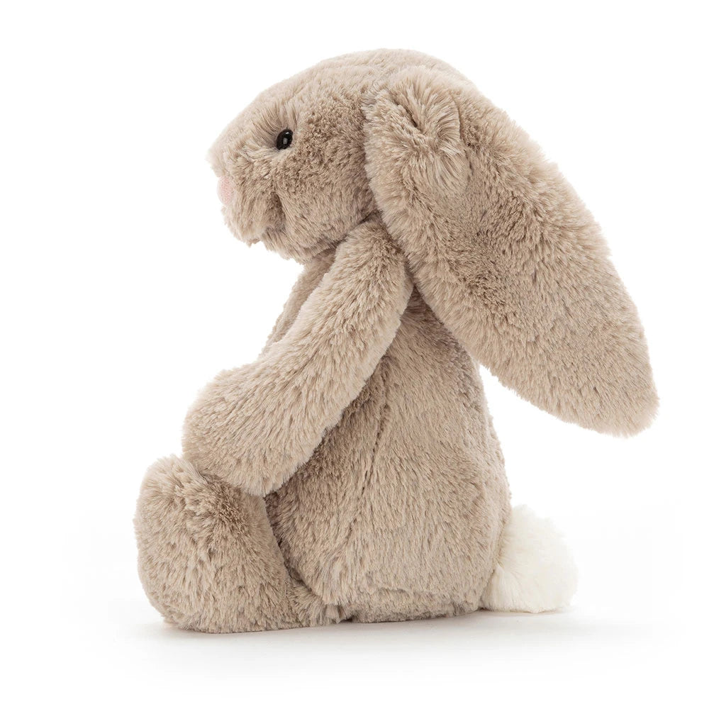 Jellycat Bashful Bunny Stuffed Animal Beige Medium Soft Toy