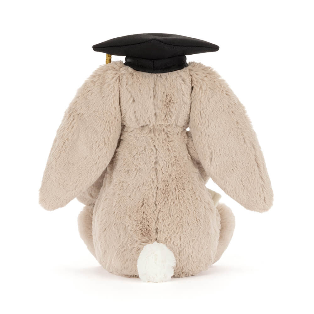 Jellycat Soft Bashful Bunny Graduation Outfit Plush Toy