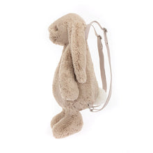 Jellycat Bashful Beige Bunny Plush Backpack Kids Bag