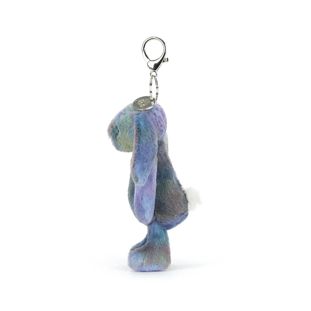 Jellycat Zodihop Luxe Bunny Bag Charm Multicolour Plush Accessory