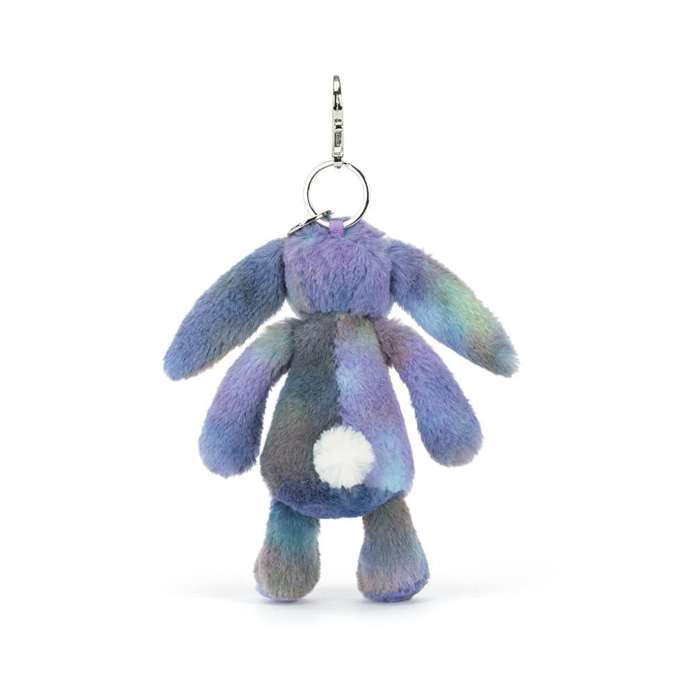 Jellycat Zodihop Luxe Bunny Bag Charm Multicolour Plush Accessory