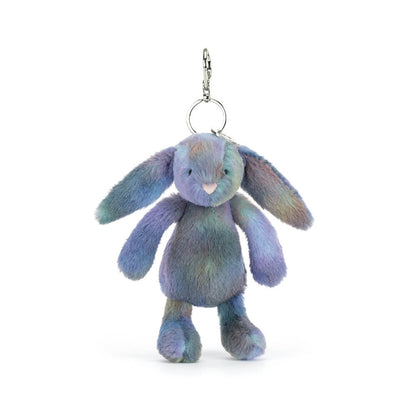 Jellycat Zodihop Luxe Bunny Bag Charm Multicolour Plush Accessory