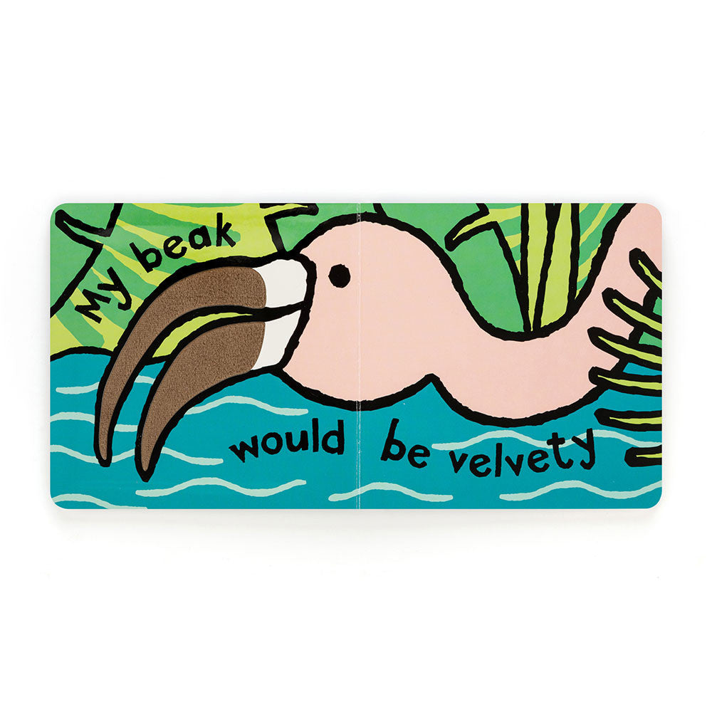 Jellycat If I Were A Flamingo Interactive Board Book