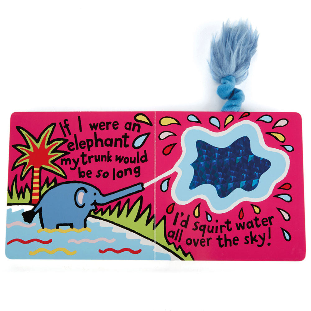 Jellycat If I Were an Elephant Board Book Durable Pages