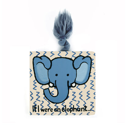Jellycat If I Were an Elephant Board Book Durable Pages