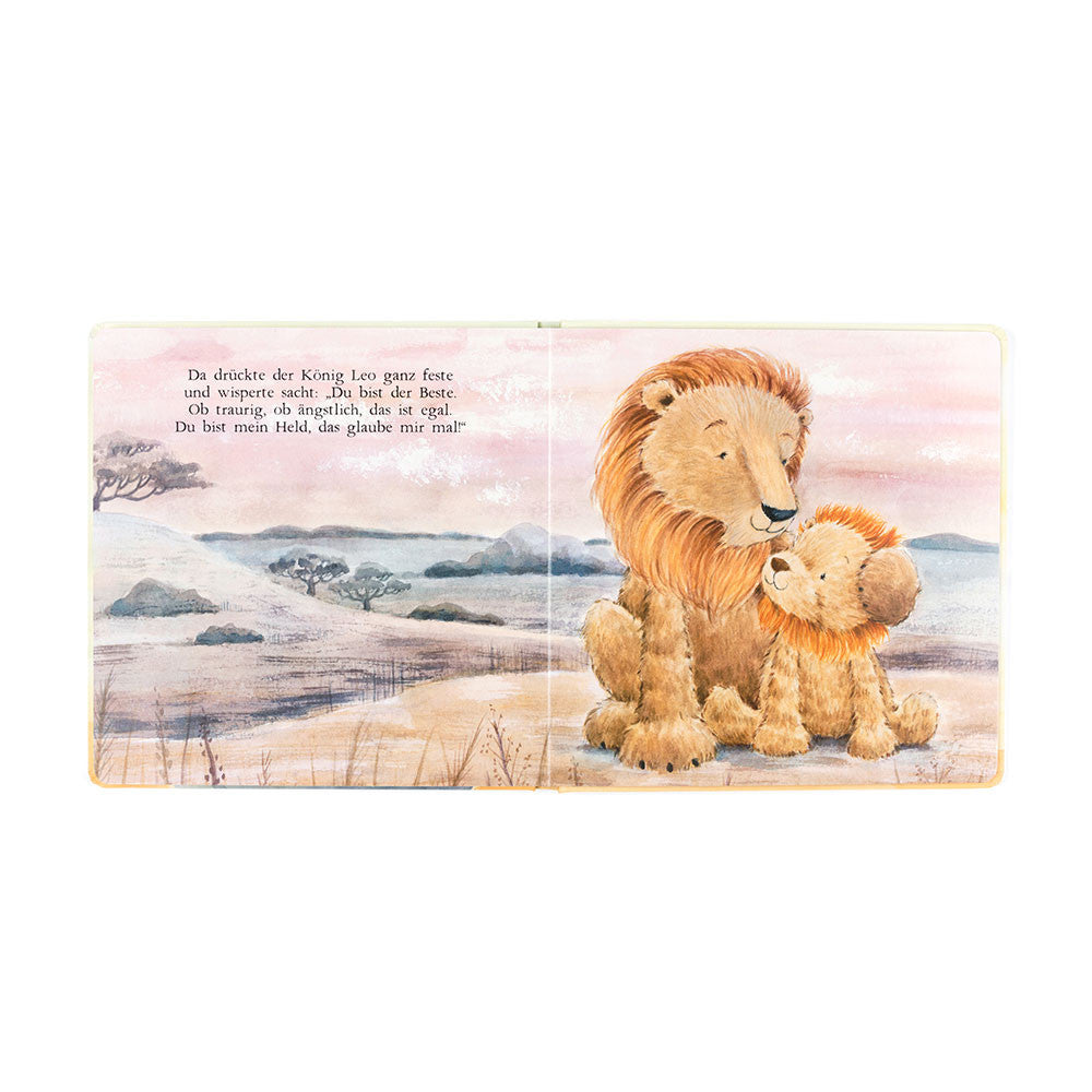 Jellycat Leo, Der Mutige Löwe Children's Board Book
