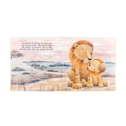 Jellycat Leo, Der Mutige Löwe Children's Board Book