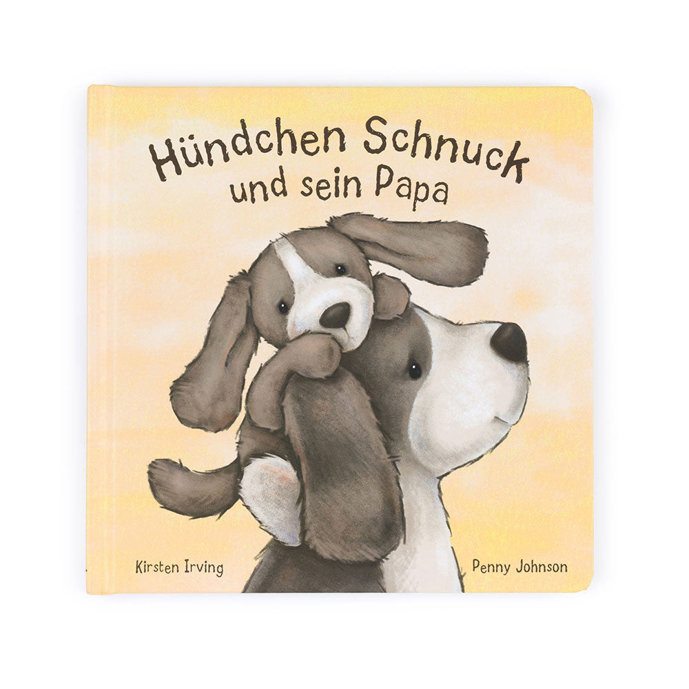 Jellycat Hündchen Schnuck und sein Papa Hardback Children's Book
