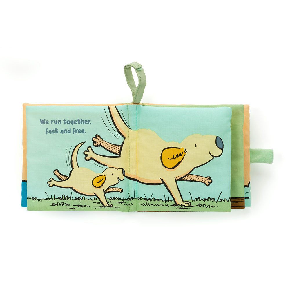 Jellycat Daddy Loves Me Baby Book Soft Crinkly Toy