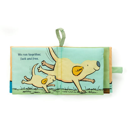 Jellycat Daddy Loves Me Baby Book Soft Crinkly Toy