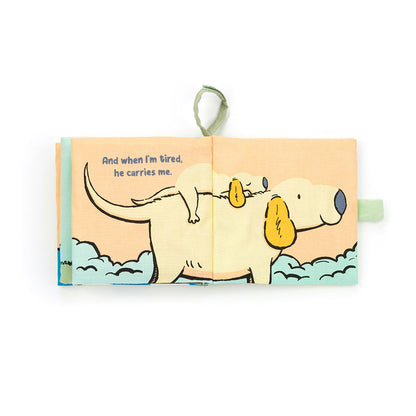 Jellycat Daddy Loves Me Baby Book Soft Crinkly Toy