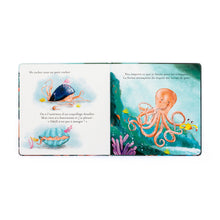 Jellycat Odell La Petite Pieuvre Courageuse French Children's Book