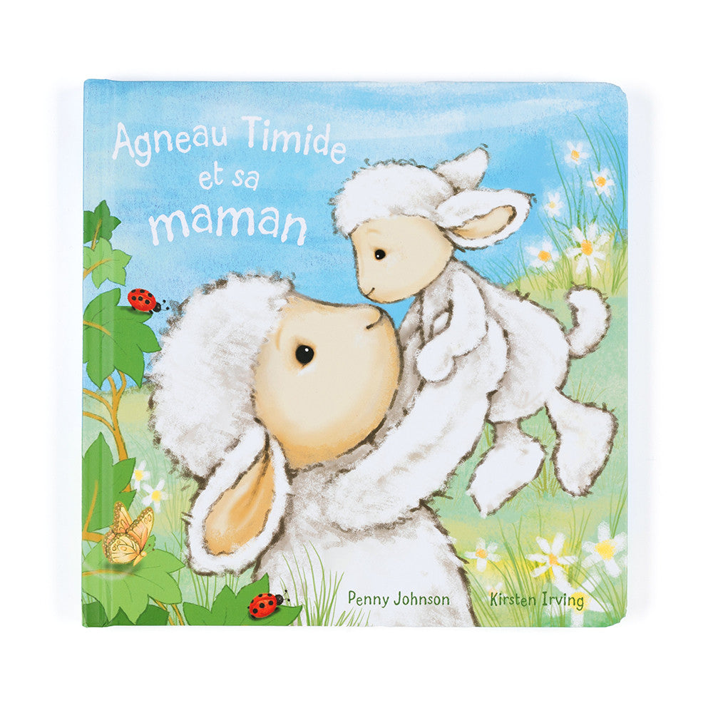 Jellycat Agneau Timide Et Sa Maman French Board Book