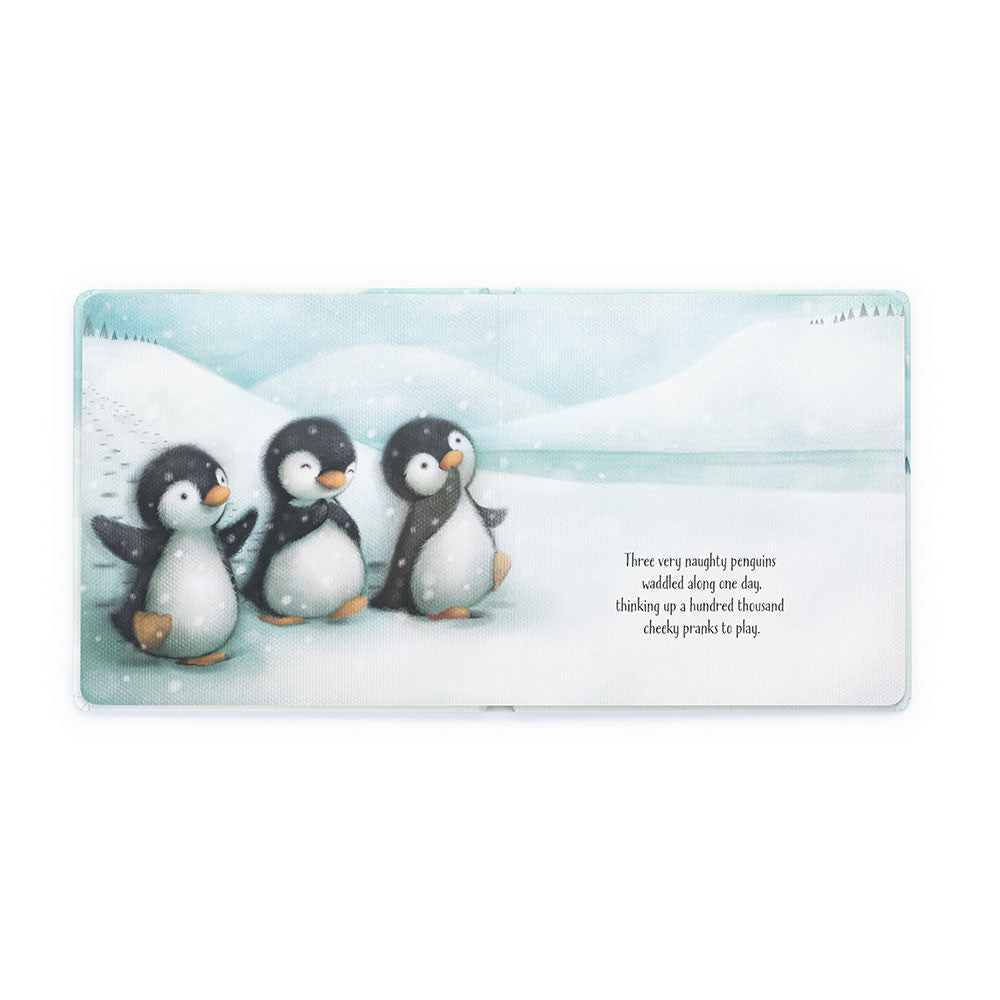 Jellycat The Naughty Penguins Children's Hardcover Book