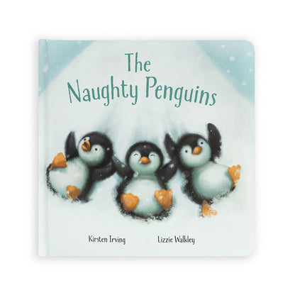 Jellycat The Naughty Penguins Children's Hardcover Book